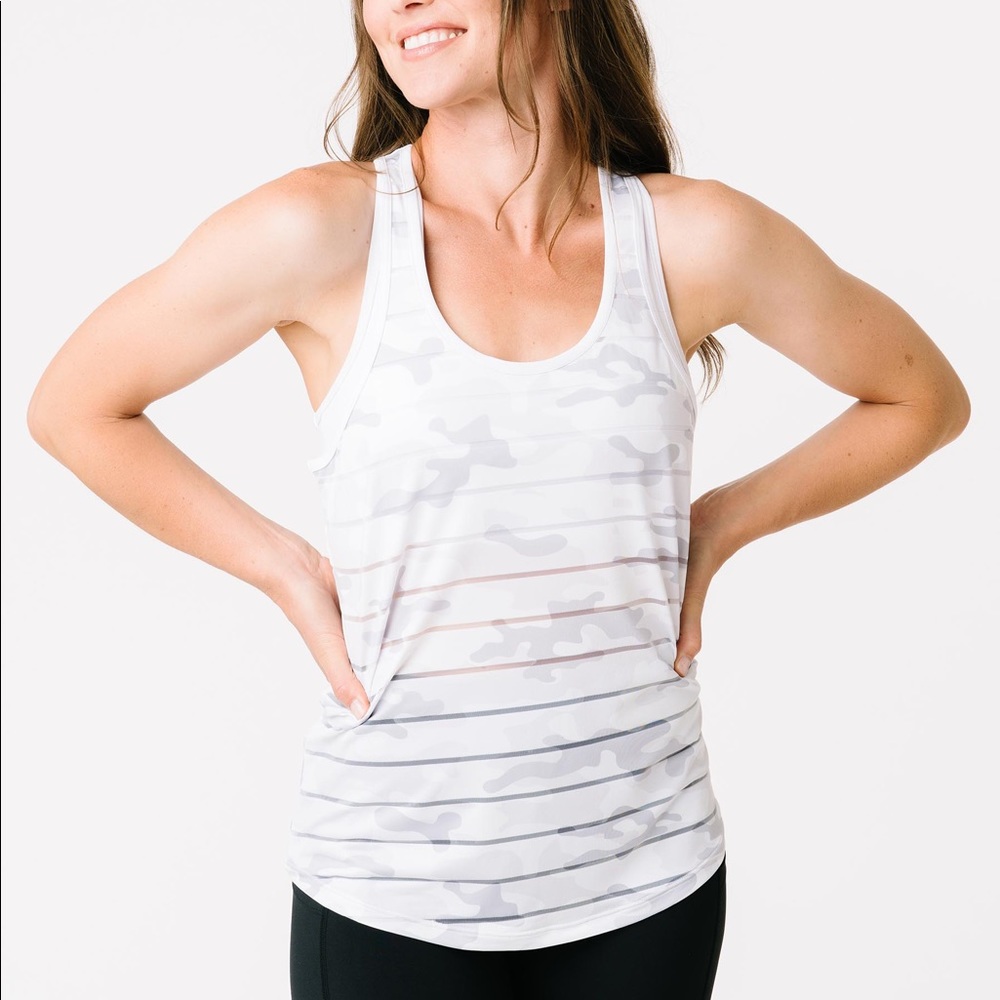 Zyia Active Havana Tank White camo XL